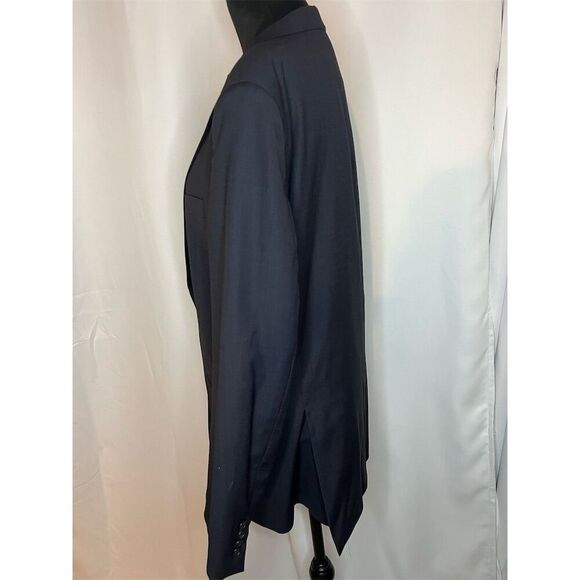 Calvin Klein Men's Gray Wool Blazer Size 42R Two-Button Formal Jacket - Picture 3 of 8